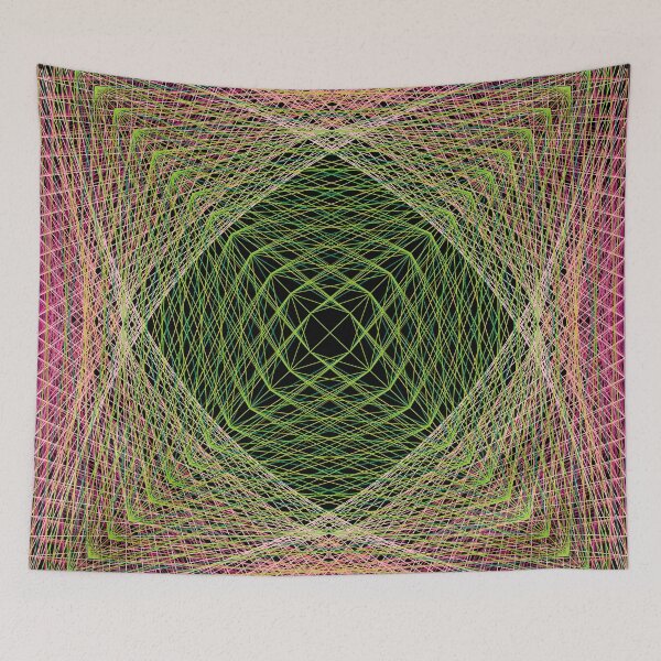 Item preview, Rectangular Pattern #5 Morph C [13496-GreensPinks-BB] designed and sold by LottMultimedia.