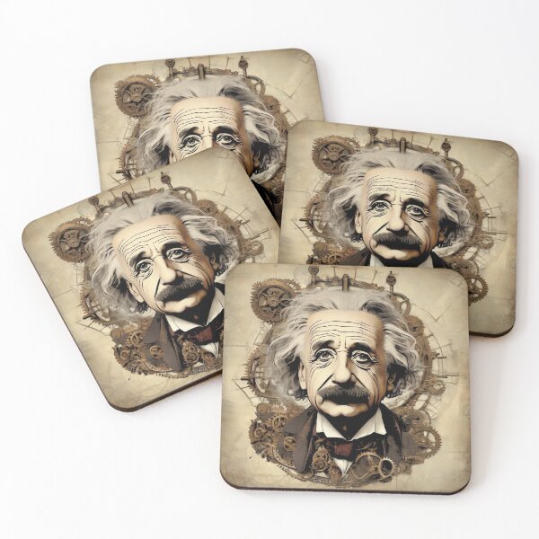 Item preview, Steampunk Einstein designed and sold by VenusOak.