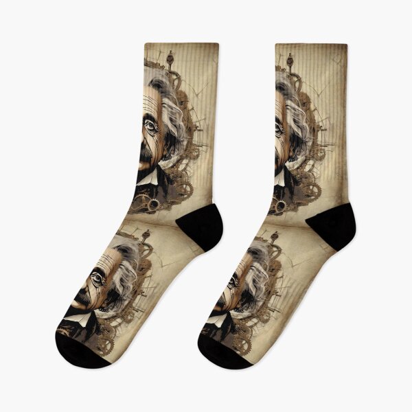 Item preview, Steampunk Einstein designed and sold by VenusOak.