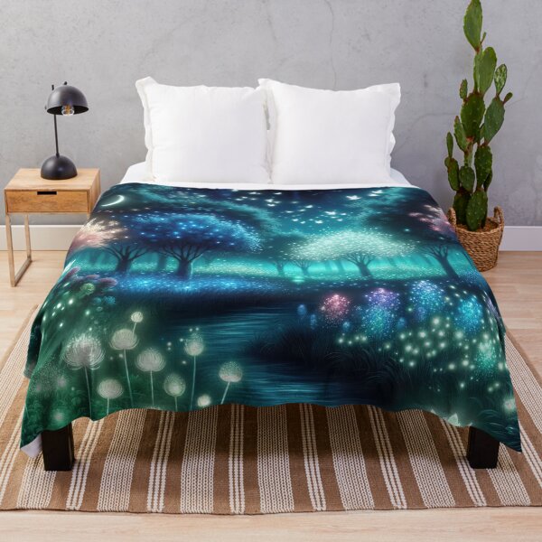 Item preview, Mystic Glow: The Enchanted Bioluminescent Forest designed and sold by FIYARO.