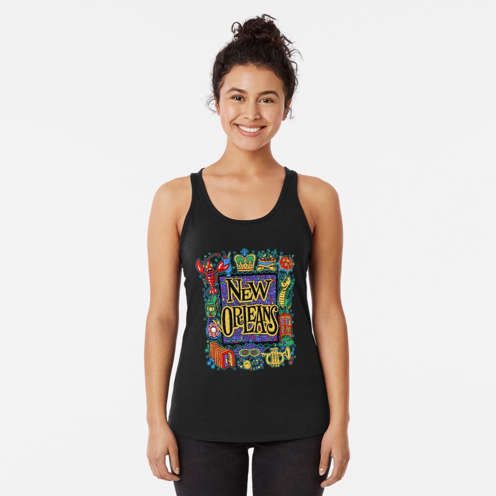 Vista previa del artículo con la obra «Camiseta con espalda nadadora», diseñado y vendido por andylackow.