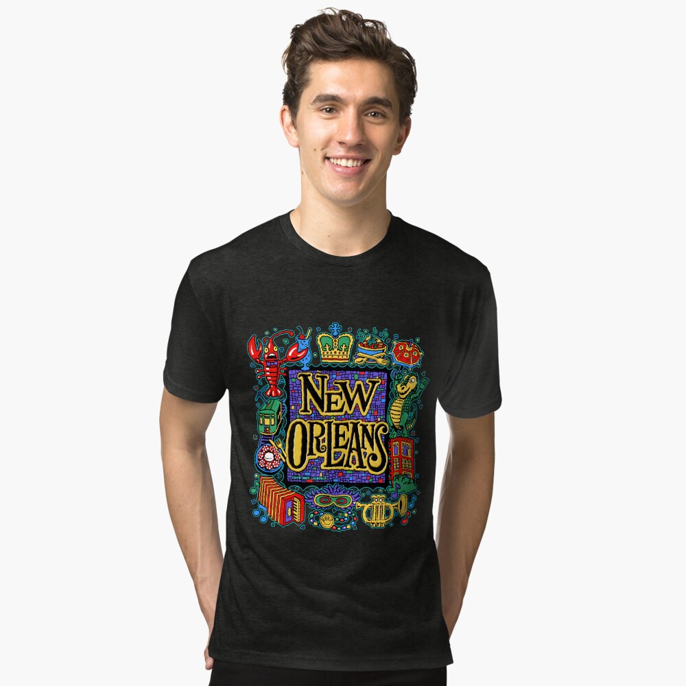 Vista previa del artículo con la obra «Camiseta de tejido mixto», diseñado y vendido por andylackow.