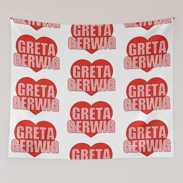 Aperçu de l'œuvre Greta Gerwig Coeur créée et vendue par Chesley Design.
