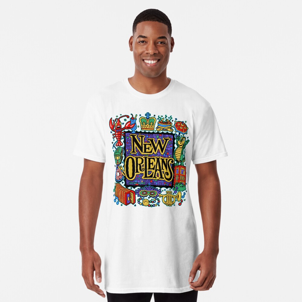 Vista previa del artículo con la obra «Camiseta larga», diseñado y vendido por andylackow.