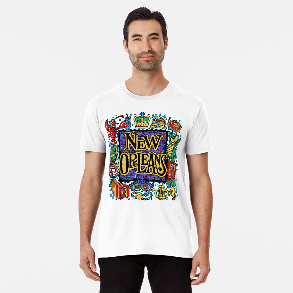 Vista previa del artículo con la obra «Camiseta premium», diseñado y vendido por andylackow.