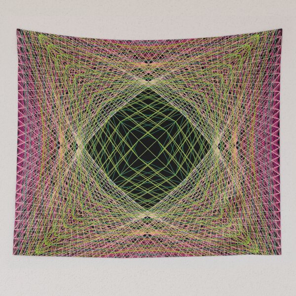 Item preview, Rectangular Pattern #5 Morph C [13596-GreensPinks-BB] designed and sold by LottMultimedia.