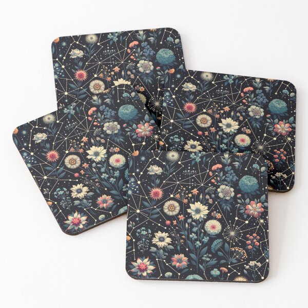 Item preview, Botanical Galaxies: Floral Constellations in the Night Sky designed and sold by FIYARO.