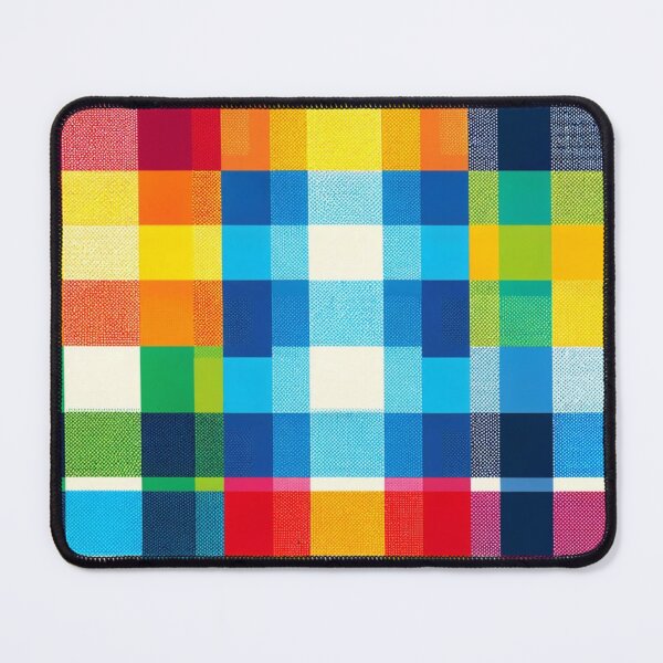 Item preview, Rainbow Gingham Pattern Design designed and sold by mymagicstoreus.
