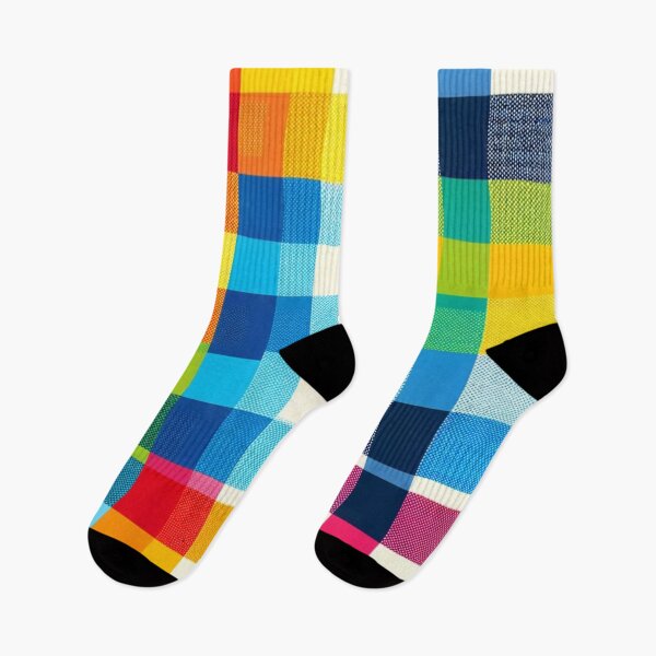 Item preview, Rainbow Gingham Pattern Design designed and sold by mymagicstoreus.