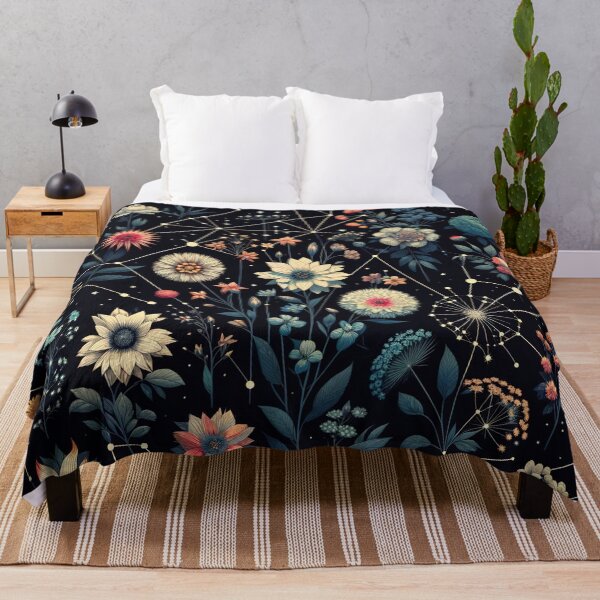 Item preview, Botanical Galaxies: Floral Constellations in the Night Sky designed and sold by FIYARO.
