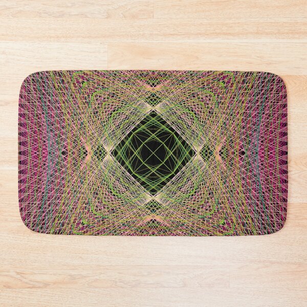 Item preview, Rectangular Pattern #5 Morph C [13696-GreensPinks-BB] designed and sold by LottMultimedia.
