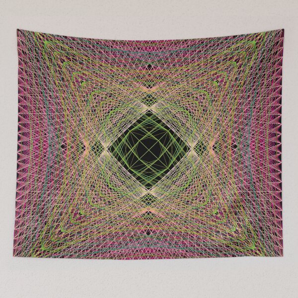 Item preview, Rectangular Pattern #5 Morph C [13696-GreensPinks-BB] designed and sold by LottMultimedia.