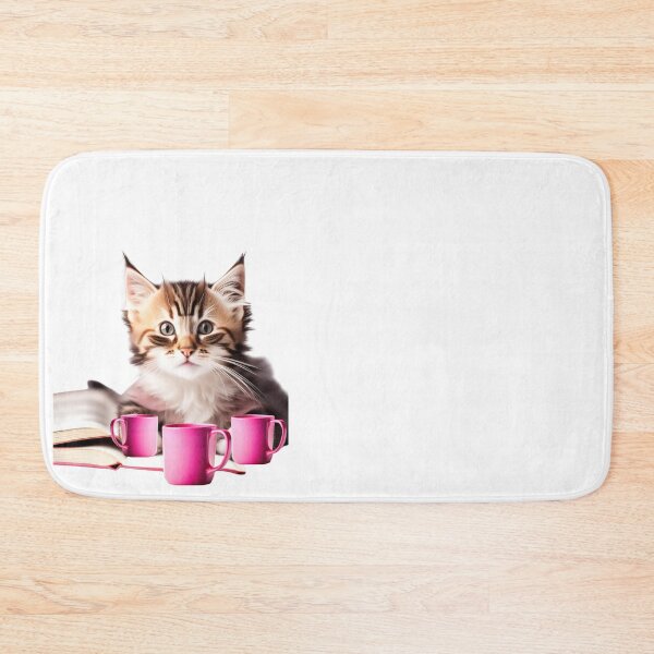 Item preview, Cat Drinks Coffee Funny designed and sold by MatthewViews.