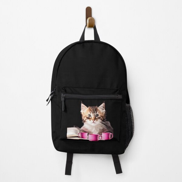 Item preview, Cat Drinks Coffee Funny designed and sold by MatthewViews.