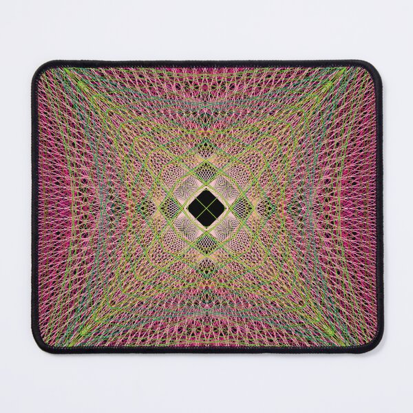 Item preview, Rectangular Pattern #5 Morph C [13796-GreensPinks-BB] designed and sold by LottMultimedia.