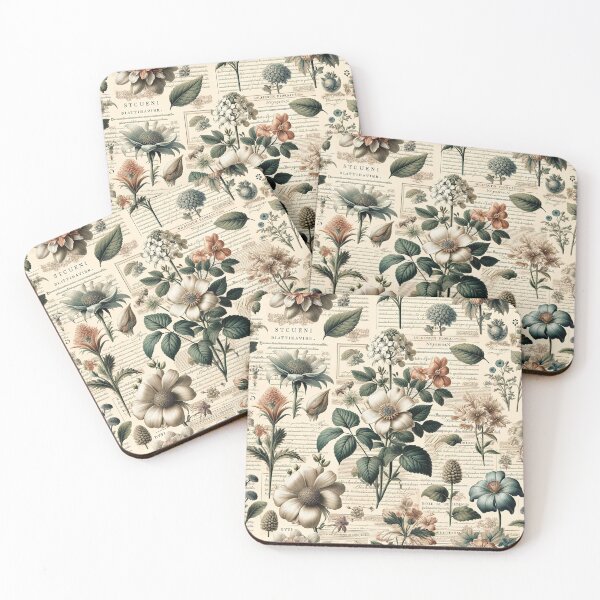 Item preview, Botanical Nostalgia: Vintage Floral Artistry designed and sold by FIYARO.
