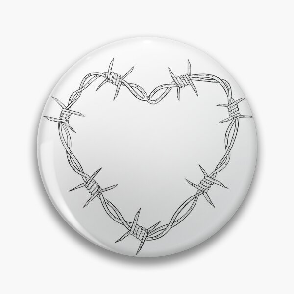 Item preview, Barbed wire heart designed and sold by Sianxth.