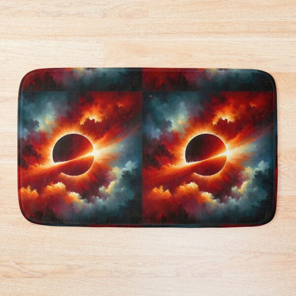 Item preview, Red Solar Eclipse Magic - Celestial Phenomenon Art designed and sold by ElLocoMus.