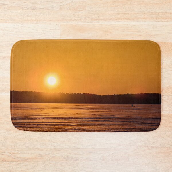 Item preview, Ice fishing in orange. Last morning of 2023  number 17 designed and sold by Jouko Lehto Photography.