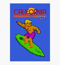 CALIFORNIA GAMES - SURFING - MASTER SYSTEM Photographic Print