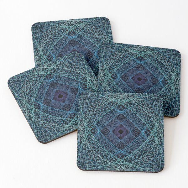 Item preview, Rectangular Pattern #5 Morph C Second Layer [17478-Blues-BB] designed and sold by LottMultimedia.