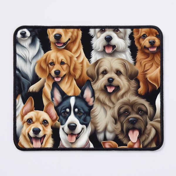 Item preview, A super cute dog pattern designed and sold by LordFalcon.