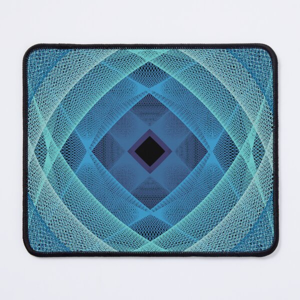 Item preview, Rectangular Pattern #5 Morph C Second Layer [17453-Blues-BB] designed and sold by LottMultimedia.