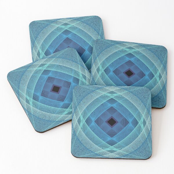 Item preview, Rectangular Pattern #5 Morph C Second Layer [17453-Blues-BB] designed and sold by LottMultimedia.