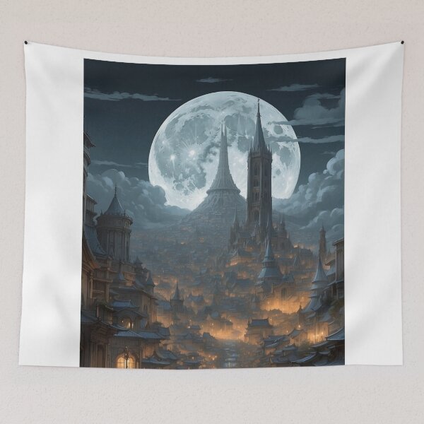 Item preview, The Enchantment of Moonlight designed and sold by AiArtCreations1.