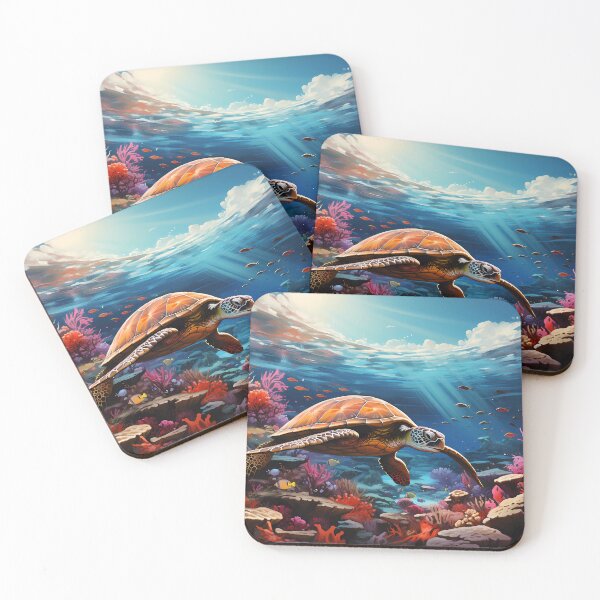Item preview, Ocean Odyssey: Majestic Sea Turtle Jigsaw Puzzle designed and sold by PuzzleMart.