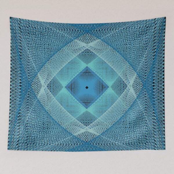 Item preview, Rectangular Pattern #5 Morph C Second Layer [17211-Blues-BB] designed and sold by LottMultimedia.
