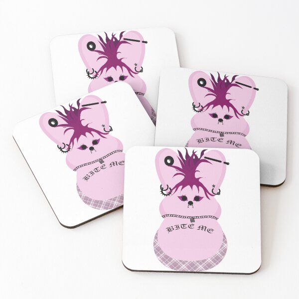 Item preview, Pink Goth Peep Bunny designed and sold by HeidiMyersArt.
