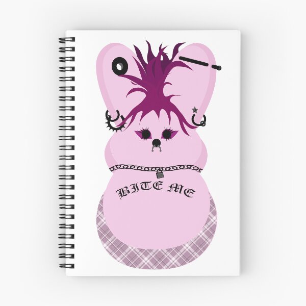 Item preview, Pink Goth Peep Bunny designed and sold by HeidiMyersArt.
