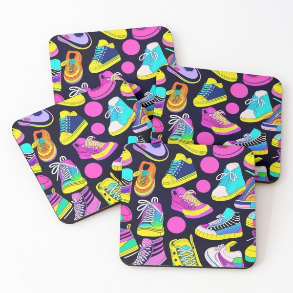 Artikelvorschau, Neon-Sneaker-Muster entworfen und verkauft von Roxburylane.