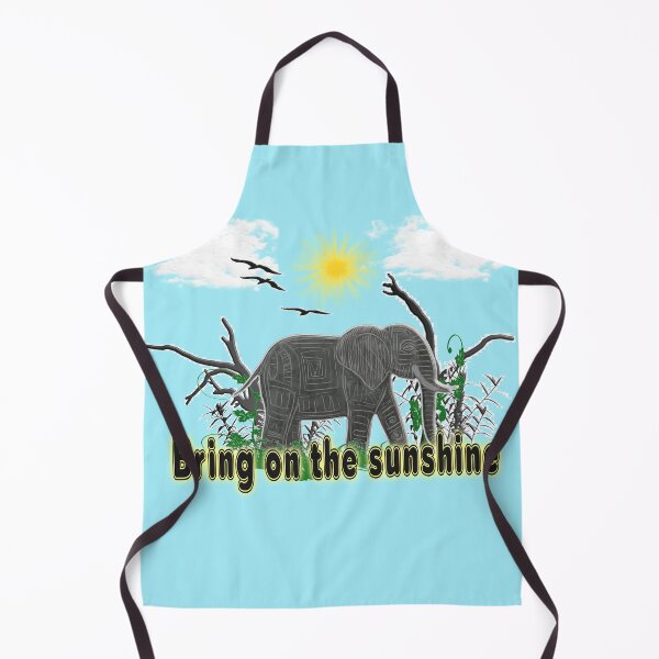 Item preview, sunshine elephant,bring on the sunshine designed and sold by PaintDesigns.