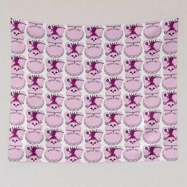 Item preview, Pink Goth Peep Bunny designed and sold by HeidiMyersArt.