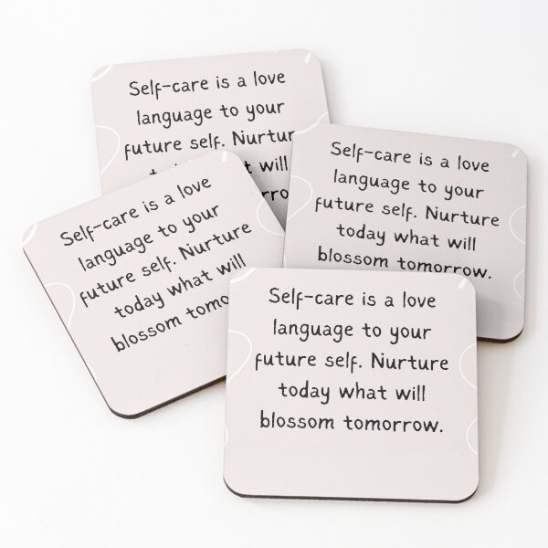 Item preview, Self-care is a love language to your future self designed and sold by Salman Hino.