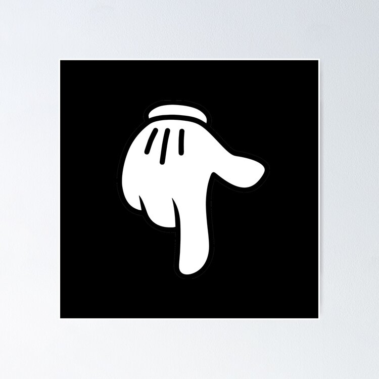 CAR SIDESHOW CARS TAKEOVER HAND GLOVE POINTING DOWN TAKEOVERS CULTURE | Sticker