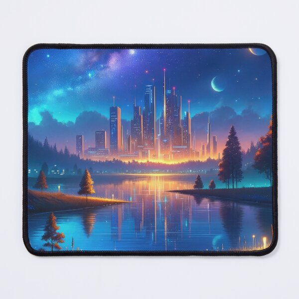 Item preview, Futuristic Serenity: Nature Meets Technology designed and sold by SunkenCost.