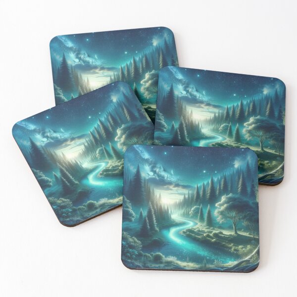 Item preview, Ethereal Forest: A Dreamlike Starlit Reverie designed and sold by SunkenCost.