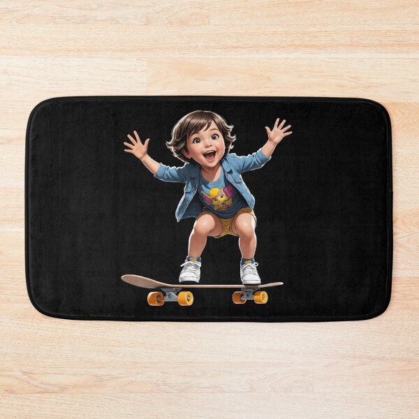Item preview, Skateboarding kid designed and sold by George Michael.