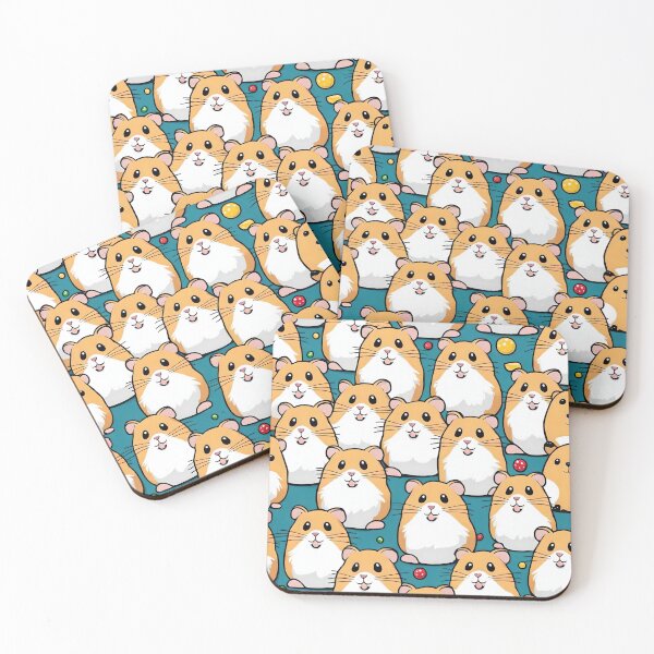 Item preview, A super cute hamster pattern designed and sold by LordFalcon.
