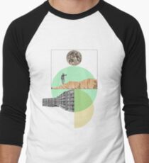 Camiseta ¾ bicolor para hombre Excursionismo