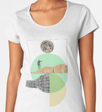 Camiseta premium para mujer Excursionismo