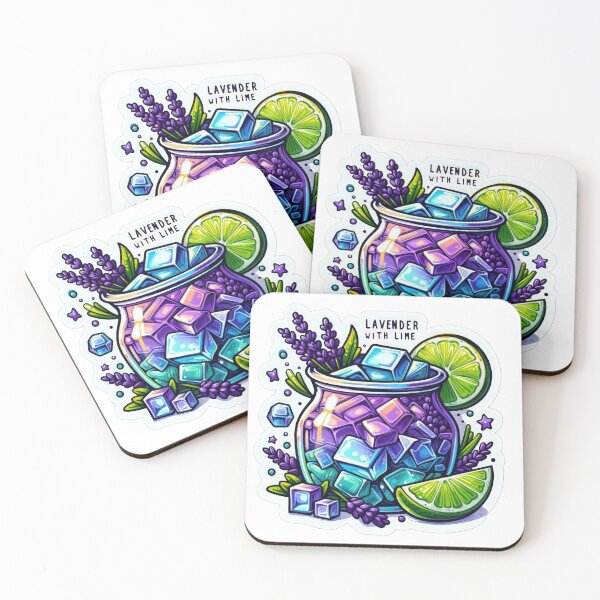 Item preview,  ice tea Lavender with lime designed and sold by Expressions-Sel.