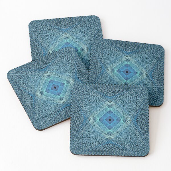 Item preview, Rectangular Pattern #5 Morph C Second Layer [14171-Blues-BB] designed and sold by LottMultimedia.