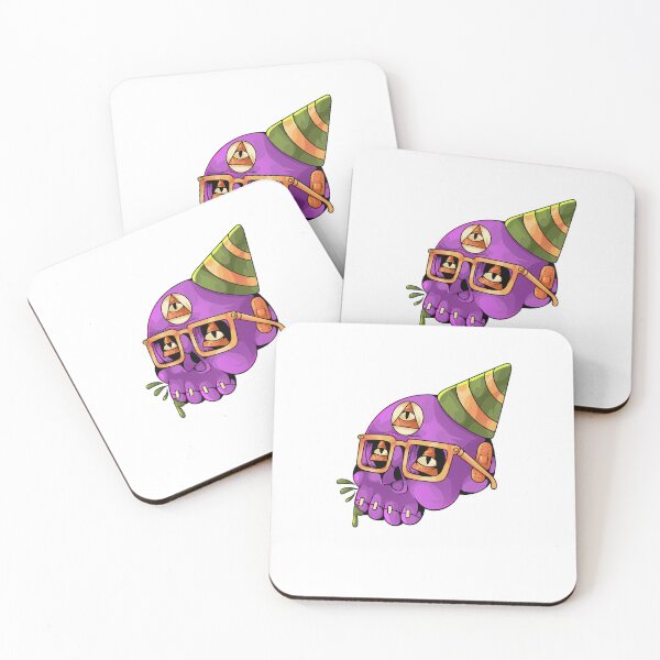 Item preview, acid party skull  designed and sold by Sainz Art.