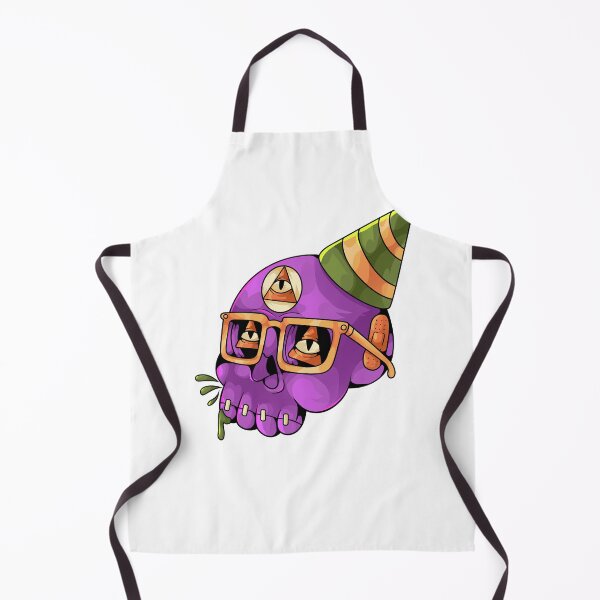 Item preview, acid party skull  designed and sold by Sainz Art.