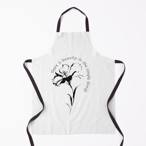 Item preview, Flower with quote, there is beauty in the simple things, Tshirt designed and sold by LZenDesigns.