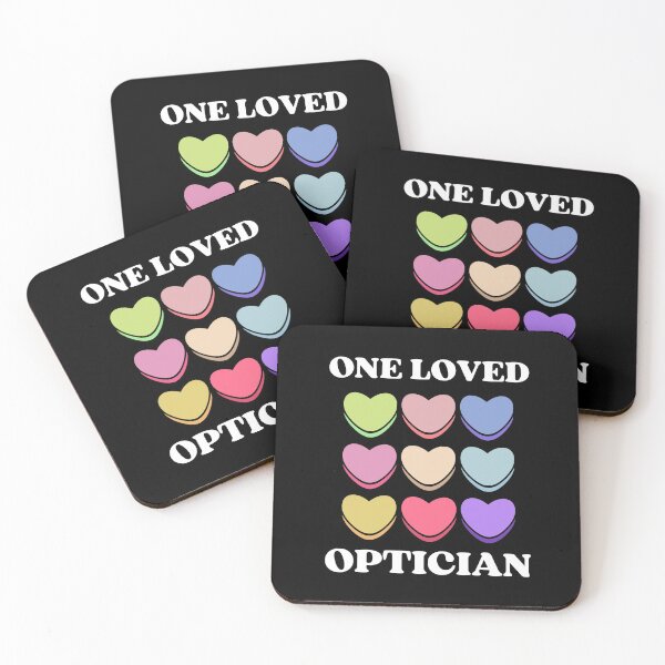 Item preview, One Loved Optician Valentine's  designed and sold by Comfy Creations.